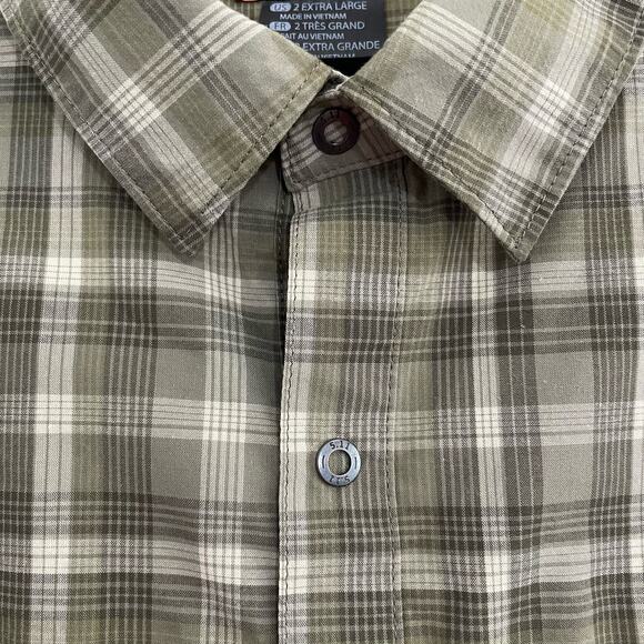 511 Tactical Igor Ranger G Snap Shirt Green Plaid Men 2XL - Picture 3 of 12
